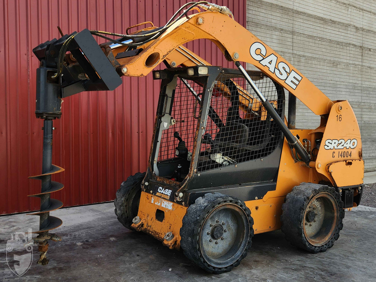 Cargador Frontal Case SR240