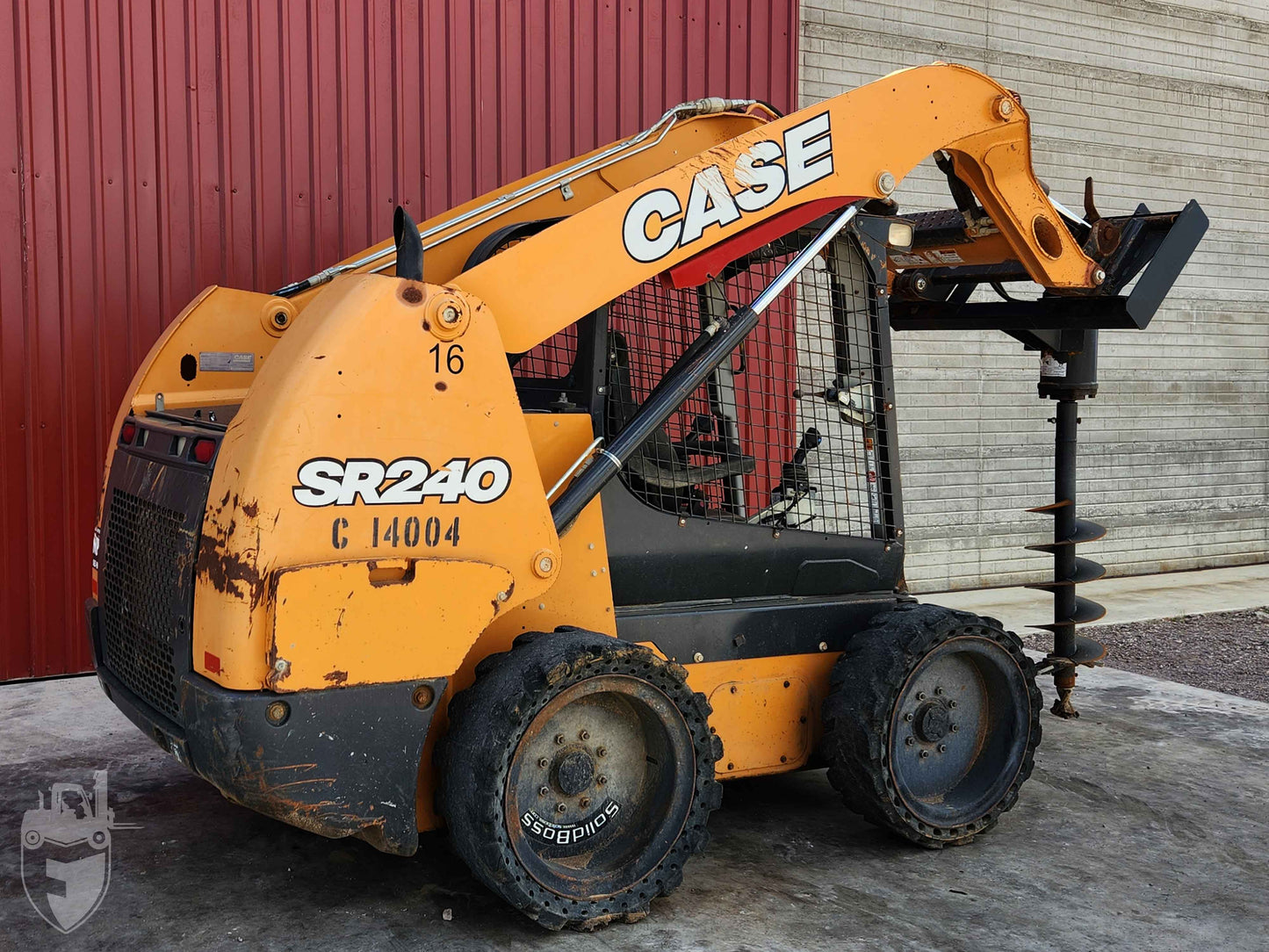 Cargador Frontal Case SR240