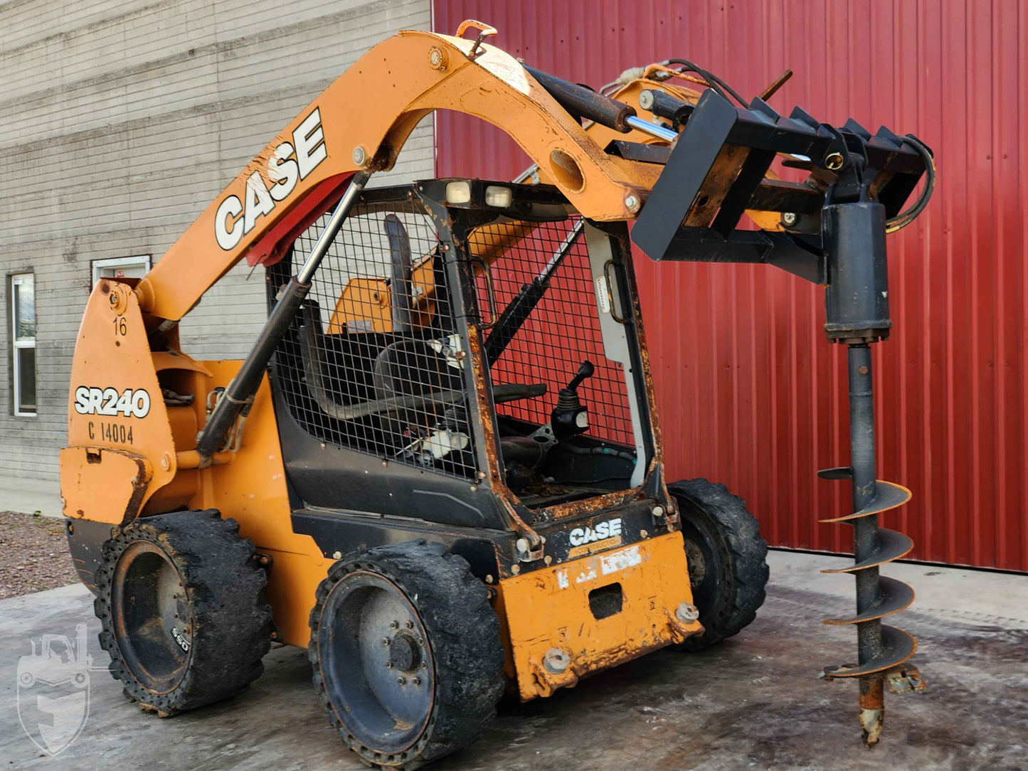 Cargador Frontal Case SR240